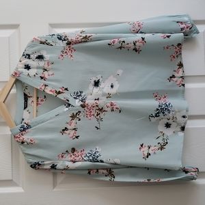 Floral Long Sleeve Blouse
